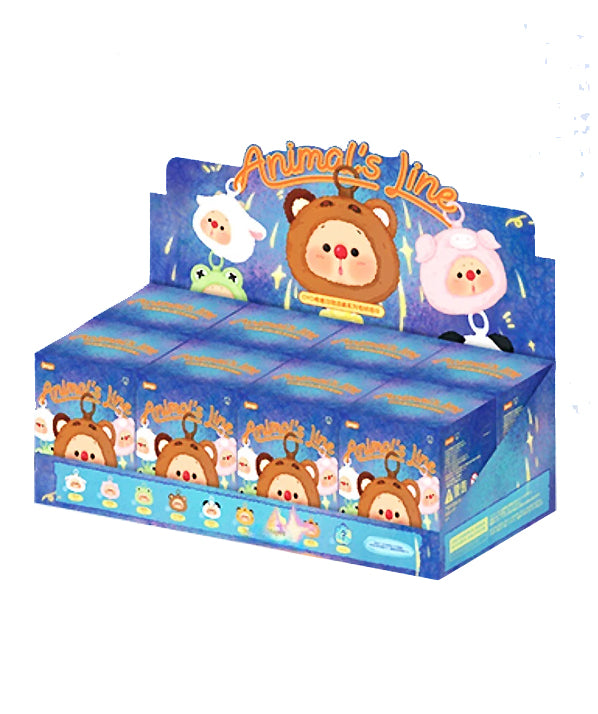 OYO Bear Cub Animal's line Series Plush Figure (Blind Box)