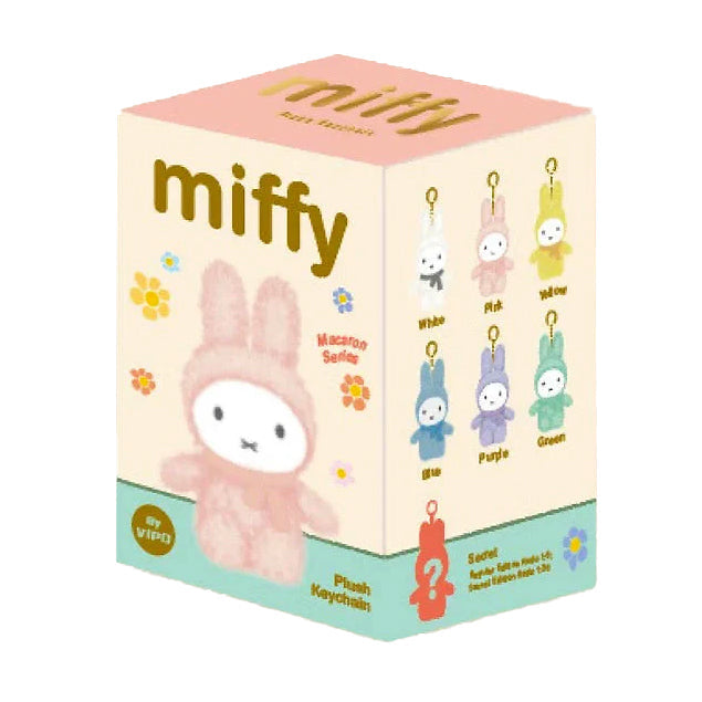VIPO Miffy Macaron Series Plush Figure (Blind Box)