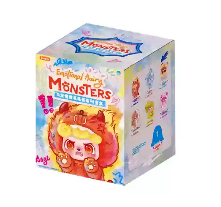 Q Kid Emotional Hairy Monsters Series Plush Figure (Blind Box)