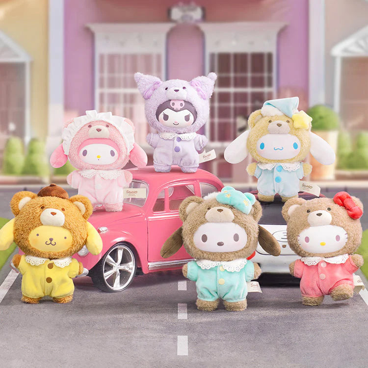 Miniso Top Toy Sanrio Latte Baby Series Plush Figure (Blind Box)