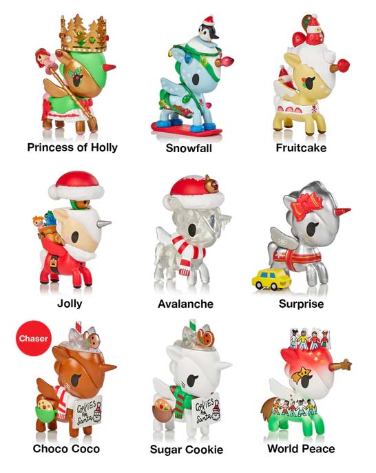 Tokidoki Holiday Unicorno Series 4 (Blind Box)