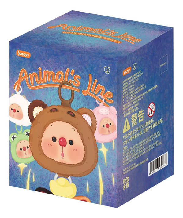 OYO Bear Cub Animal's line Series Plush Figure (Blind Box)