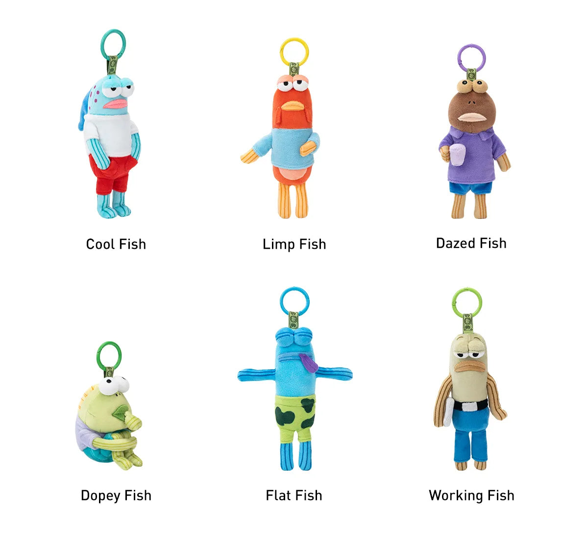 Bikini Bottom Buddies Whimsical Series Plush Figure (Blind Box)