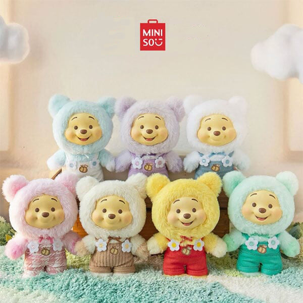 TOP TOY x Disney Winnie The Pooh Candy Bear Series Plush Figure (Blind Box)