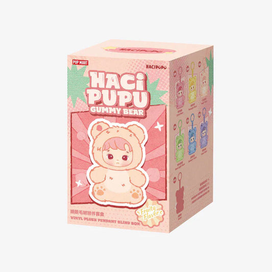 POP MART Hacipupu Gummy Bear Plush Figure (Blind Box)