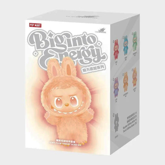 Authentic POP MART Labubu The Monsters Big Into Energy Plush Figure (Blind Box)