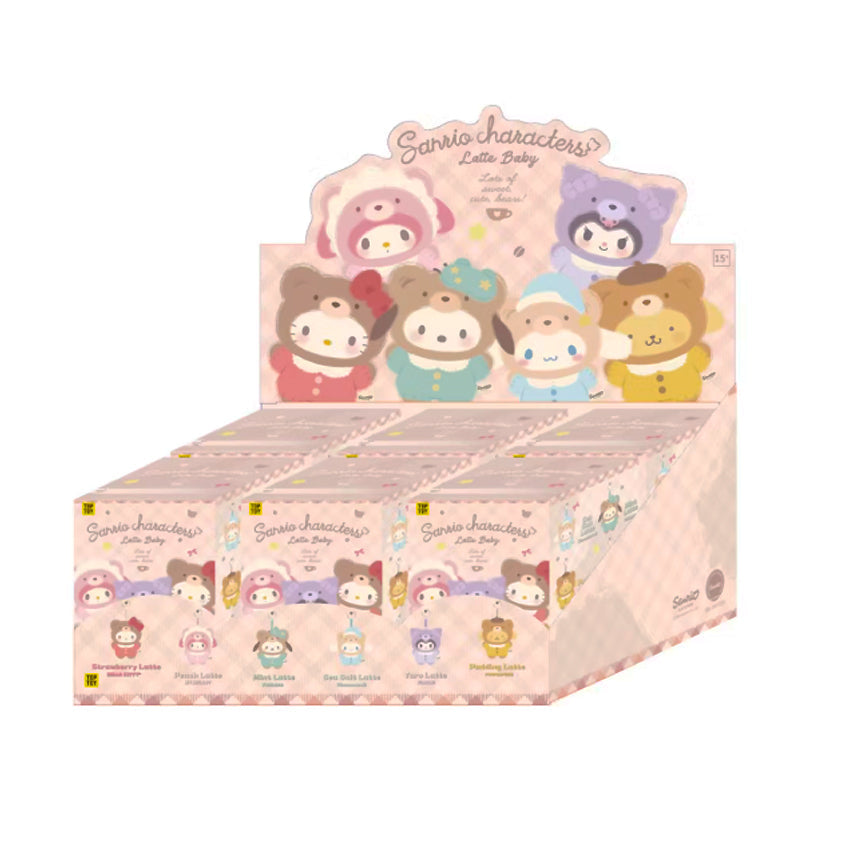 Miniso Top Toy Sanrio Latte Baby Series Plush Figure (Blind Box)