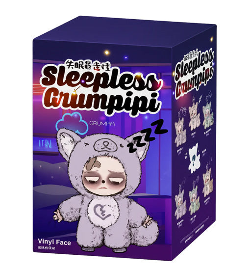 Sleepless Grumpipi Series Plush Figure (Blind Box)