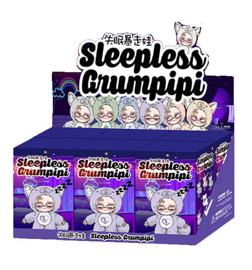 Sleepless Grumpipi Series Plush Figure (Blind Box)